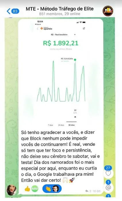 Curso mte Depoimento