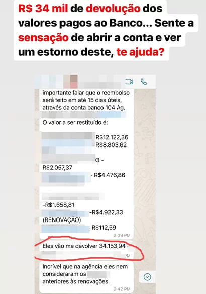 Curso nadia pace depoimento