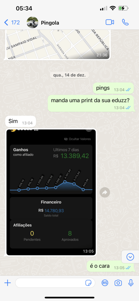 bot milionário resultado